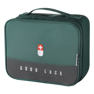 구급상자 구급약 간편한 구급함 약통 방수 프리미엄 파우치 비상약통 휴대가 구급약통 그린, No.02방수구급약파우치그린, 1개