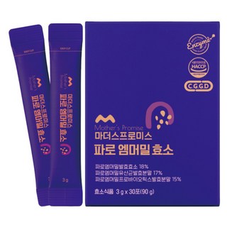 마더스프로미스 파로엠머밀효소 글루텐 분해 발효 슈퍼고대곡물 역가수치 엔자임, 1개, 90g