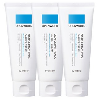 와이즐리 시카풀 판테놀 진정 보습 크림, 3개, 100ml