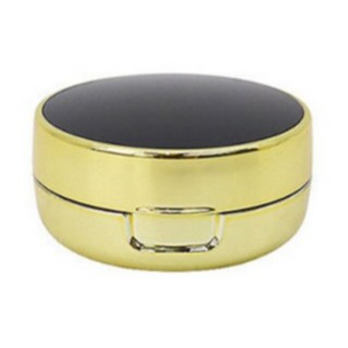 diy 쿠션공병 파운데이션 소분 미니 에어 쿠션 용기 팩트 케이스, 팩트블랙 01728LDPC, 1개