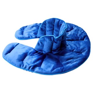 페어벨류 목 어깨 온열 찜질팩 천연 허브 스톤 온찜질, 블루, 1개