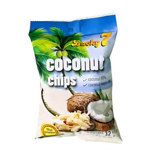 럭키세븐 코코넛칩, 40g, 20개