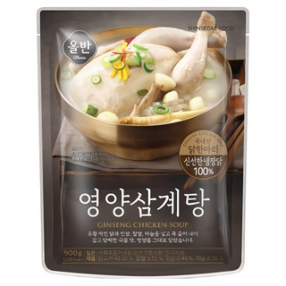 신세계 올반 영양삼계탕3팩2 7kg, 3개, 900g