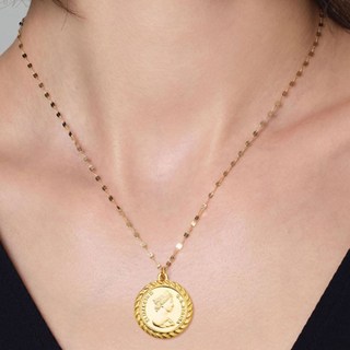 베라토 엘리자베스 빅코인 + 18K 체인 목걸이