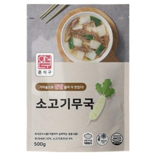 온식구 소고기무국, 12개, 500g