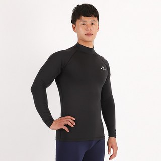 엑스프린 겨울용 주니어 기모 스포츠 이너웨어 기능성 긴팔 티셔츠 반목