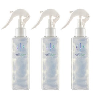 디피어 24 미라클 노워시 단백질 헤어 트리트먼트 극손상 손상모 즉시개선, 3개, 160ml