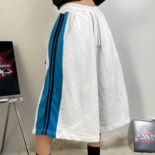 [디디댄스] 배색 옆포인트 버뮤다 반바지 힙합 반바지 댄서 줌바닷컴 방송댄스의상 단체복 무대