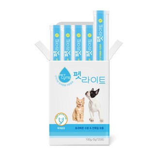 [펫라이트] 근거기반 반려동물용 ORS 마시는수액 포도당음료, 5g, 20개