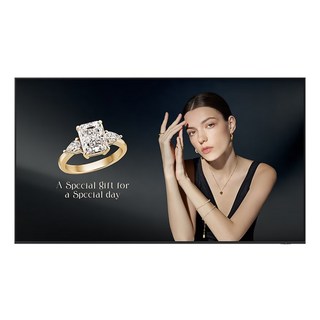 삼성 디지털 사이니지 292cm(115인치) 115QHF 광고 모니터 DID LH115QHFEBGXKR 본체 + 스텐드 포함, 292cm, 본체단품+스탠드 포함