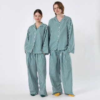 오오티엔 와이드핏 커플잠옷 세트 파자마 홈웨어