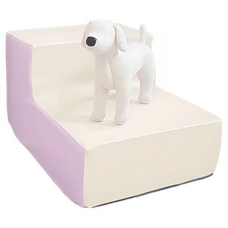 8 DECO 방수 강아지계단 모음 1단2단3단4단 (커버+솜포함), (방수) 아이보리 핑크 방수, 1개