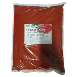 중국산 고춧가루 보통맛 장용 고운가루, 10kg, 1개