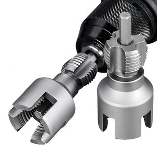 4부+6부 수도관 내외부 나사 탭 파이프 나사산 내부 외부 가공 공구, 1세트