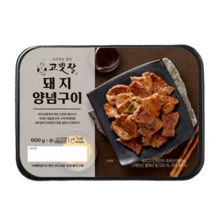 [고빚장] 양념 돼지 갈비 600g, 4개