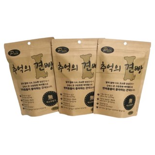 강아지 스트레스해소 치아단련 간식(추억의견빵)2묶음, 고소한맛, 100g, 2개