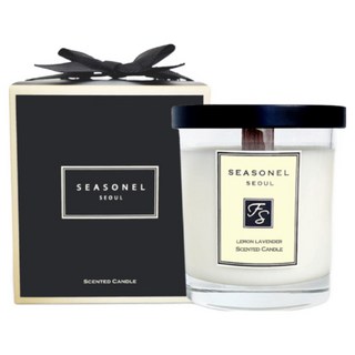 시즈넬 프리미엄 골든왁스 소이캔들, 라임바질앤만다린, 220g, 1개