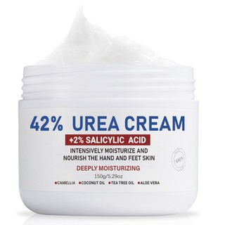 OUKEYA 42%우레아 크림 갈라진 손과 발 관리 크림 강력한 각질 제거 우레아 보습제