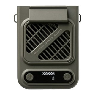 파인굿즈 8000mah 저소음 BLDC 클립팬 휴대용 손 선풍기 손풍기 목 넥밴드 집게, 카키