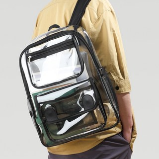 앨오앤지 냄새없고 잘세워지는 투명 방수 직관 대용량 백팩