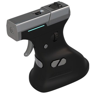 (공식 국내 출시) Ragnok3 게임 컴퓨터 총기 유형 마우스 실제 반동 피드백 Ergostrike7, 블랙