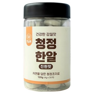 (30알*4g) 청정한알 한닢쿡 코인육수 동전육수 한알 고체 팩 진한맛, 30개, 4g