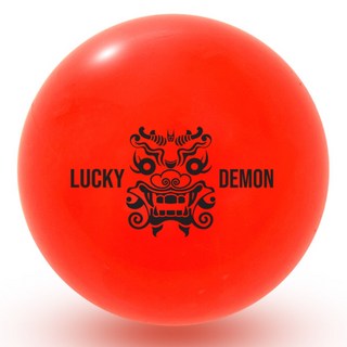 럭키데몬 선명한 컬러의 3피스 파크 골프공