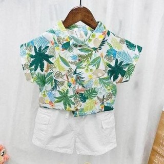 주니유니 아동 썸머정글세트 아동여름상하복 형제상하복 바캉스룩 여름옷 형제룩