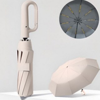 리니데이 튼튼한 3단 자동 우산 접이식 우산 자외선차단 암막 우양산