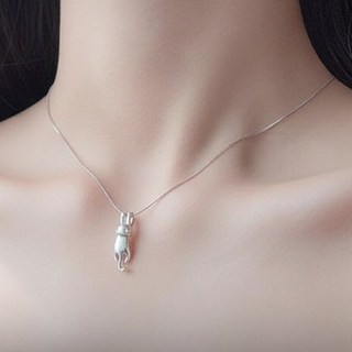 [MSMULTIVERSE] 집사본능 여성 패션 고양이 빈티지 캐주얼 펜던트 목걸이