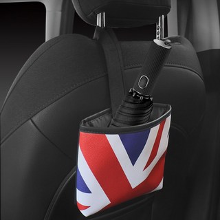 미니쿠퍼 다용도 고리형 수납포켓 기어 포켓 휴대폰 카드 홀더 보관 정리 가방 8가지색상, 유니언잭, 1개