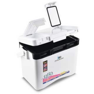 인터맥스 낚시아이스박스 쭈꾸미 갑오징어 아이스박스 생미끼쿨러 13L, 혼합색상, 1개