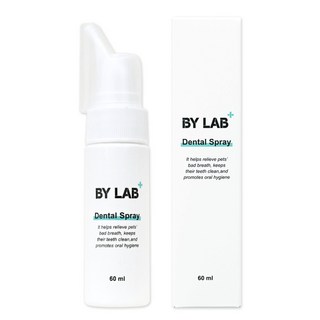 바이랩 강아지 구강 입냄새 치석 제거 치아관리 덴탈 스프레이, 60ml, 1개