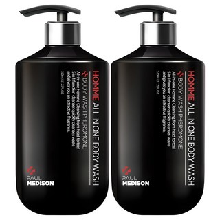 PAUL MEDISON 多合一沐浴乳 費洛蒙香, 510ml, 2瓶