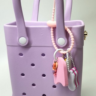 수영키링 수영장 수영가방 키홀더 백참 킥판 풀부이 백꾸 가방꾸미기, 스윔씨메이드, 1개