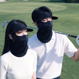 Zaxnouvi 남녀공용 얼굴 햇빛가리개 자외선차단 마스크 운전용 운동용 모자 1+1