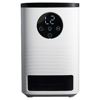 디프 미니 저소음 제습기 1.4L 가정용 원룸 화장실 건조 옷장 무드등, 화이트