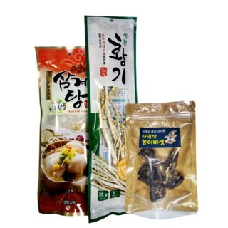한우물 약재 능이백숙 삼계탕 재료 세트 능이10-30, 135g, 1개
