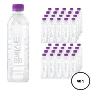 몽베스트 위드어스 무라벨 생수 500ml 40개