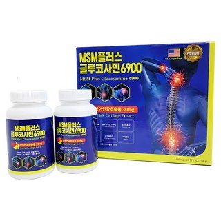 MSM플러스글루코사민 6900, 1개, 180정