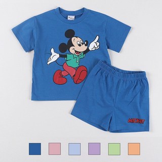 디즈니 여름 미키와 친구들 반팔 상하의 세트