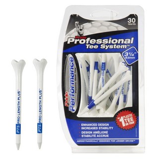 [프라이드 스포츠 정품] PTS 에볼루션 플라스틱 골프티 골프티꽂이 숏티 중티 롱롱티 기능성 골프티, 30개, 블루