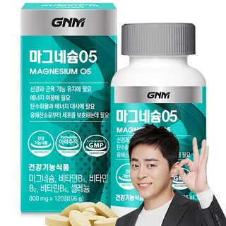GNM자연의품격 마그네슘 05, 120정, 1개