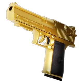 비지케이 데저트이글 연발 탄피배출 서바이벌총 장난감총 너프건, 1개, GOLD