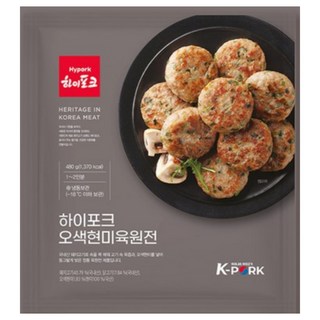 그맛남 하이포크 오색현미 육원전 2kg 동그랑땡, 2개, 1kg