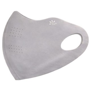 [6매세트] UPF50+ 자외선차단 쿨 마스크 숨쉬기편한 골프 테니스 스포츠 안면마스크 (남녀공용), 6개, 라이트그레이