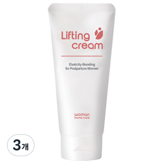 우먼홈케어 리프팅크림 처진 팔뚝살 복부 출산후 뱃살 바디 탄력크림, 3개, 200ml