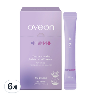 오브온 아이빌베리온 빌베리 안토시아닌 눈피로개선 눈건강 비타민, 6개, 14회분