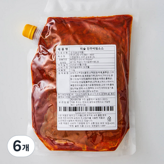 미슐 전주비빔소스, 6개, 1kg