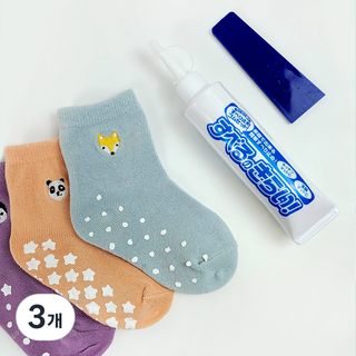 스베루노 키라이 미끄럼방지풀 투명 70g, 3개